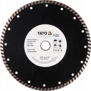 TARCZA DIAMENTOWA "TURBO" - 230MM YT-6025