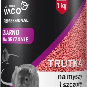 TRUTKA na myszy szczury 1kg ZIARNO na myszy szczury SKUTECZNA VACO PRO