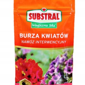 Nawóz INTERWENCYJNY BURZA KWIATÓW SZYBKI EFEKT MAGICZNA SIŁA 200g Substral