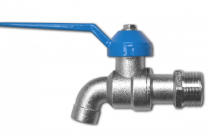 GKK0612Z Kran GZ1/2" CYNK niklowany Kran 1/2"