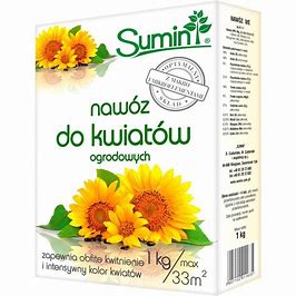 Nawóz do kwiatów ogrodowych 1kg - Sumin