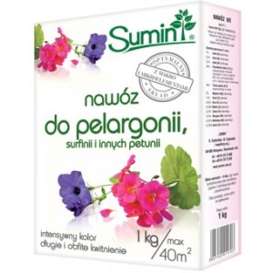 SUMIN NAWÓZ DO PELARGONII, SUFRINII I INNYCH PETUNII 1KG