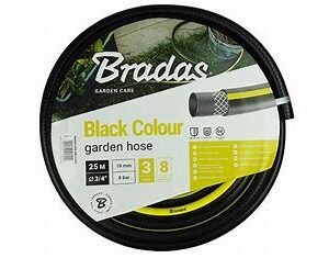 BRADAS WĄŻ OGRODOWY BLACK COLOUR ULTRA MOCNY 3/4" 25m