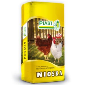 Nioska Plus 25kg Piast – Pasza dla kur niosek, sypka